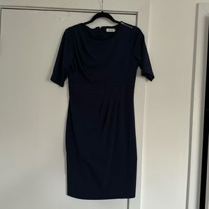 Calvin Klein Dress - Dark Cobalt Blue - 6